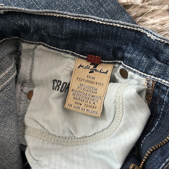 7 For all mankind cropped Dojo Jeans - Picture 4 of 8